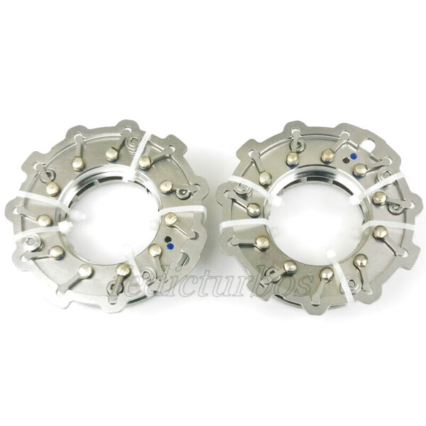 Twin Turbo Nozzle ring 755299 755300 for VW Touareg V10 TDI Rechts 230 Kw AYH